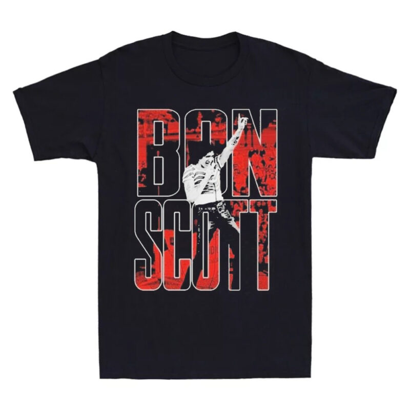 Bon Scott Block Letters Shirt